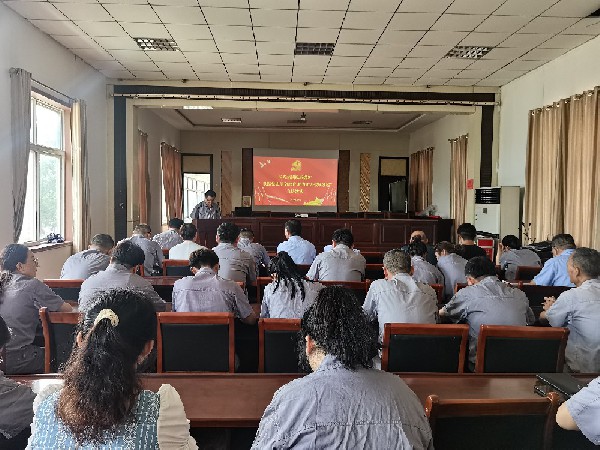 【理論宣講】級索煤礦開展“重溫黨史革命教育，助力礦井接續(xù)發(fā)展”宣講活動