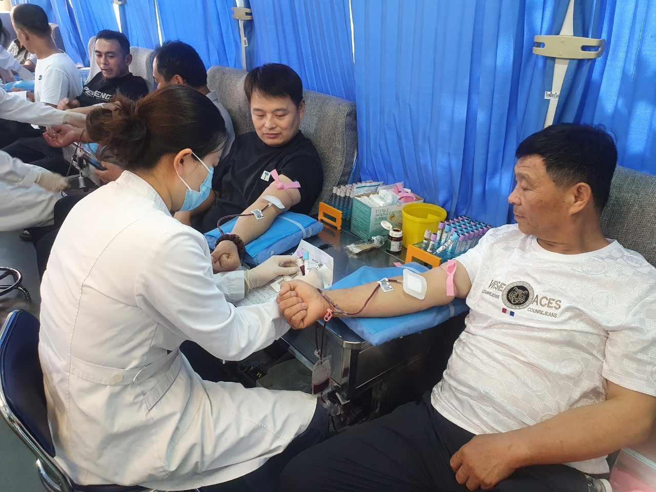 金達(dá)煤礦開展義務(wù)獻(xiàn)血活動