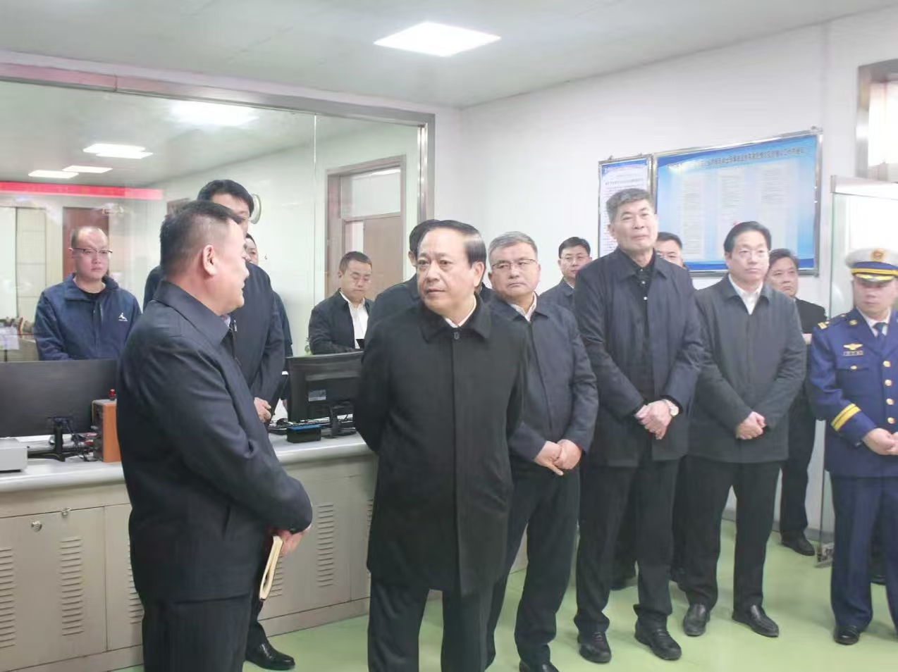王廣部到級索煤礦督導(dǎo)檢查安全生產(chǎn)工作