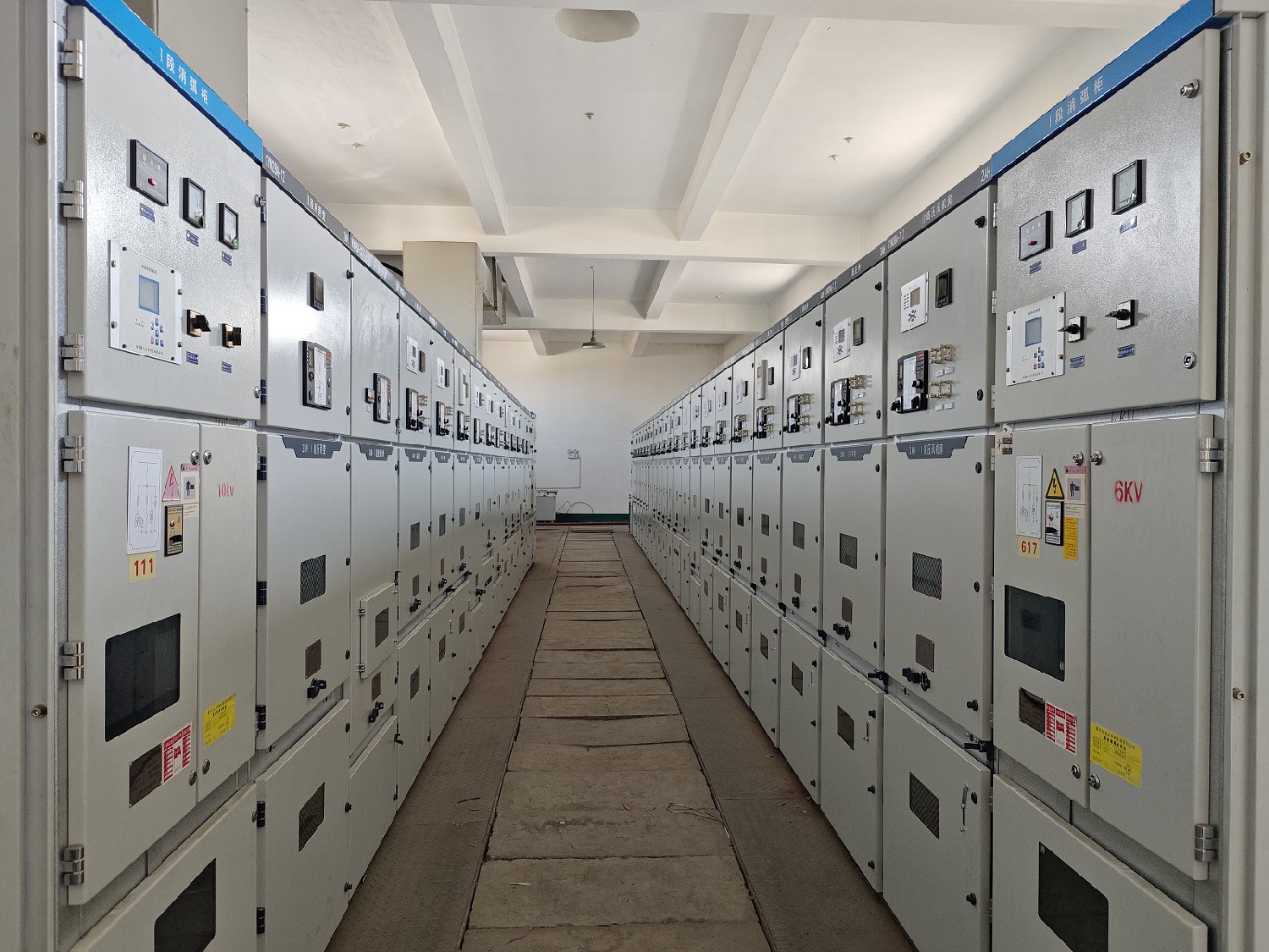 金達煤礦地面變電所高壓開關柜改造工程圓滿竣工