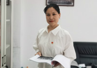 《攻堅謀發(fā)展 ，行動看黨員》 周銀花